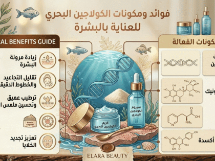 فوائد الكولاجين البحري للبشرة
